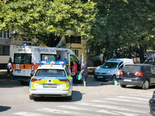 Катастрофа между велисипедист и автомобил блокира ул.”Добруджа” в Силистра