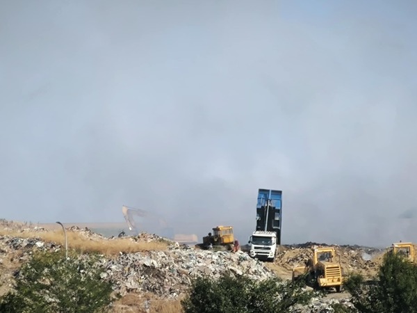 Запалилата се клетка на депото край Силистра е била препълвана през годините