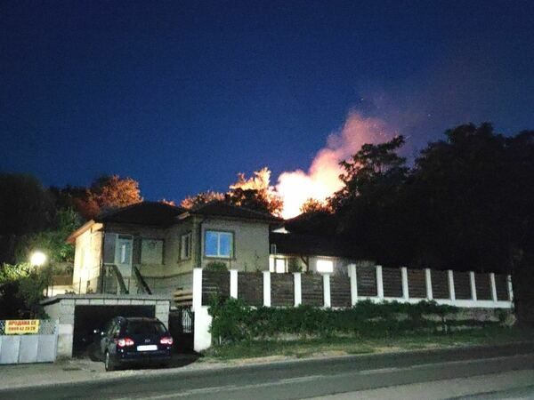 Голям пожар в село Айдемир 