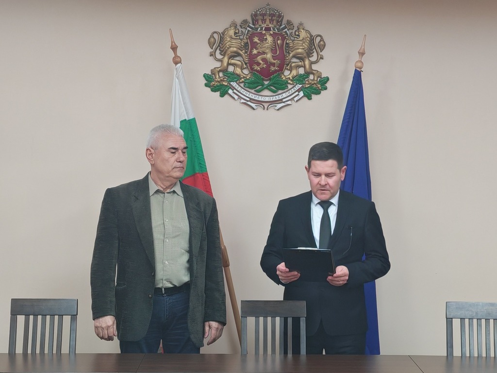 Марин Грънчаров е новият заместник областен управител на Област Силистра