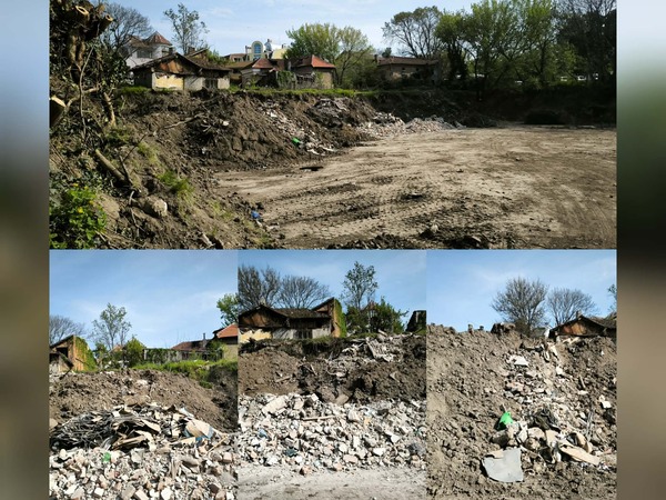 Проектираната за парк "Дупка" пред МВР-Силистра се използва и като депо за отпадъци